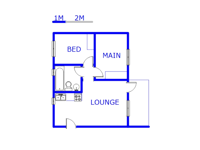 Ground Floor - 50m2 of property for sale in Olifantsvlei 327-Iq