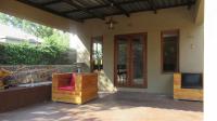 Patio of property in Rosebank - JHB