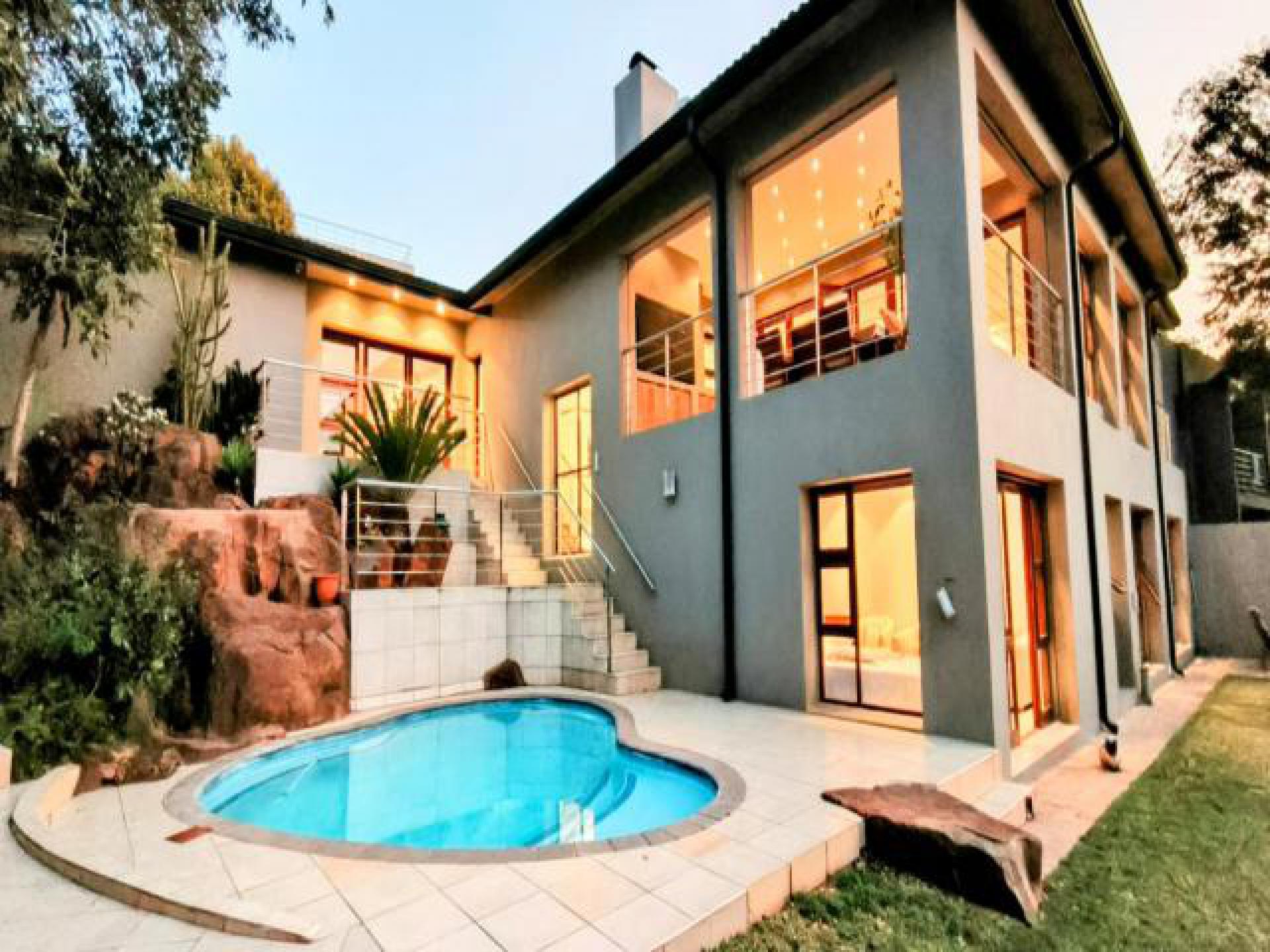 Backyard of property in Northcliff