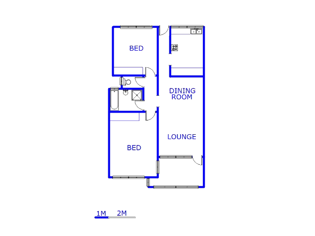 Ground Floor - 88m2 of property for sale in Florida