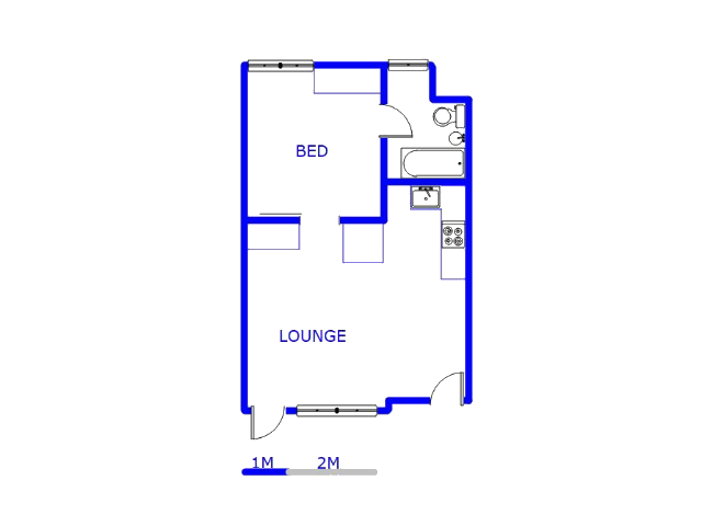 1st Floor - 45m2 of property for sale in Morninghill