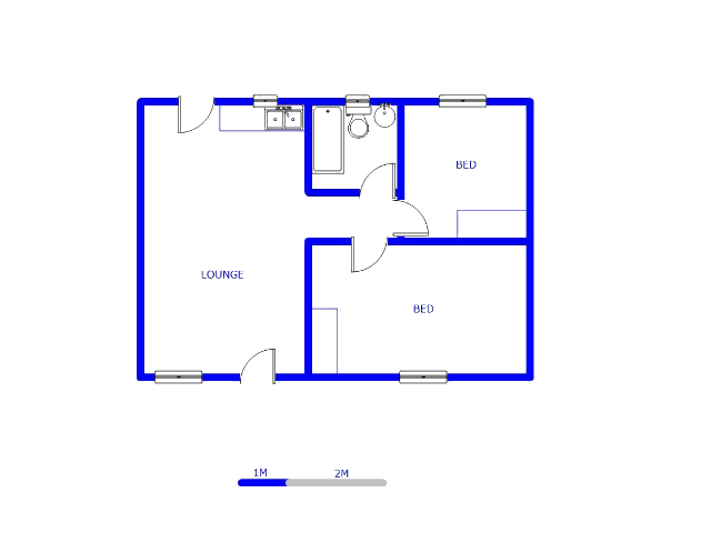 Floor plan of the property in Golden Gardens