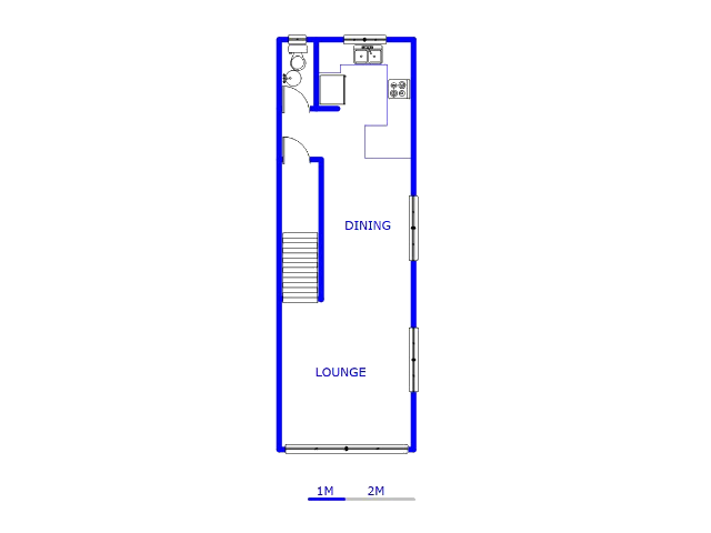 Ground Floor - 47m2 of property for sale in Little Falls