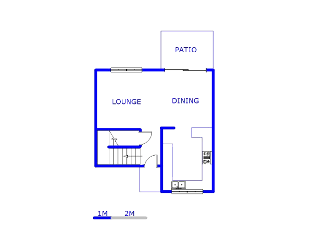 Ground Floor - 53m2 of property for sale in Boardwalk Meander Estate