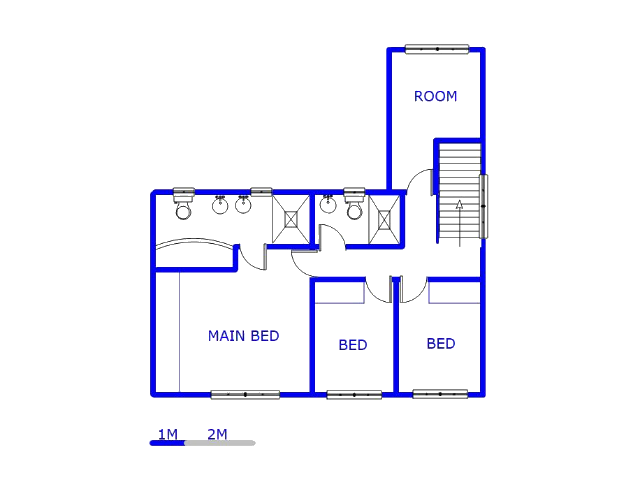 1st Floor - 78m2 of property for sale in Montana