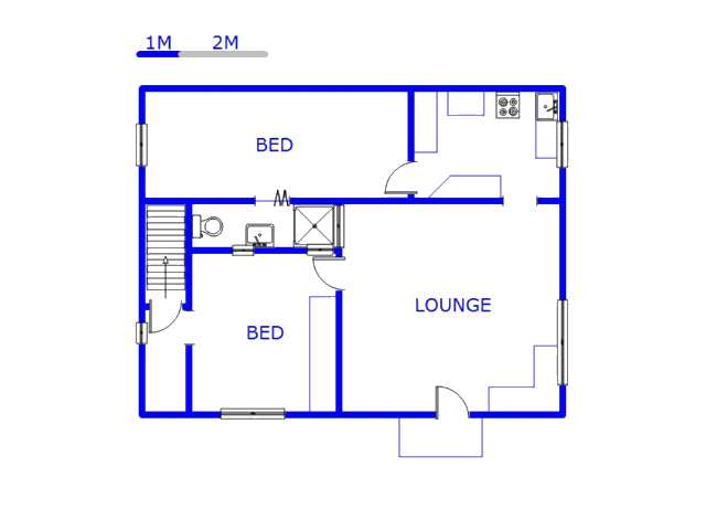 Ground Floor - 89m2 of property for sale in Park Hill