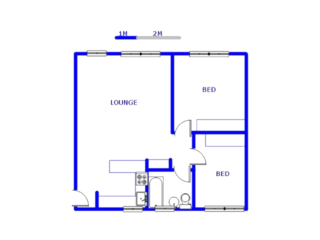 Ground Floor - 64m2 of property for sale in Verwoerdpark