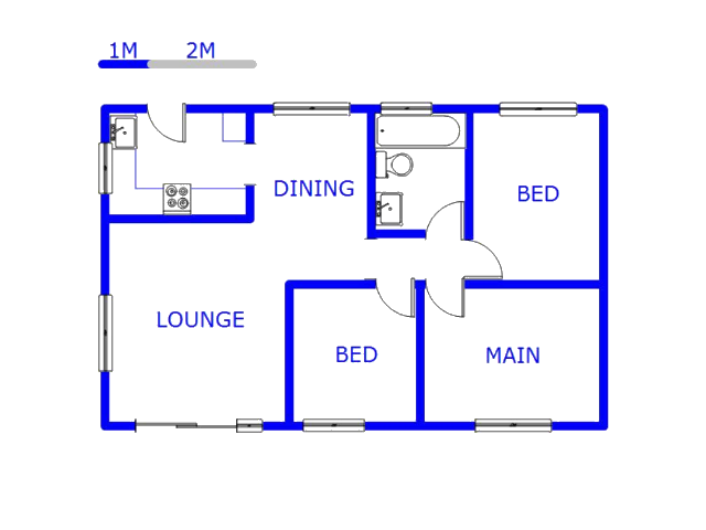 Ground Floor - 72m2 of property for sale in Orient Hills