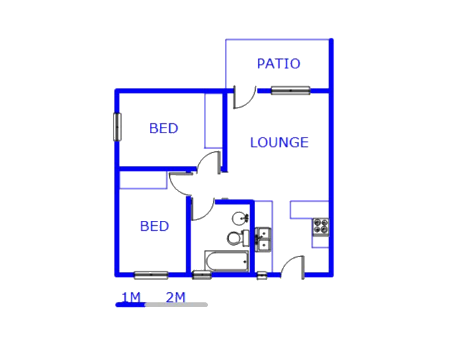 Ground Floor - 55m2 of property for sale in Olifantsvlei 327-Iq