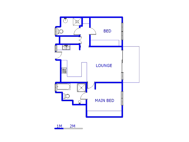 3rd Floor - 79m2 of property for sale in Blue Hills