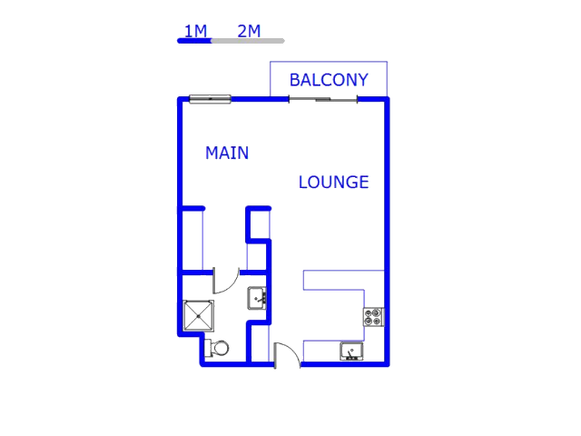 Floor plan of the property in Birnam 