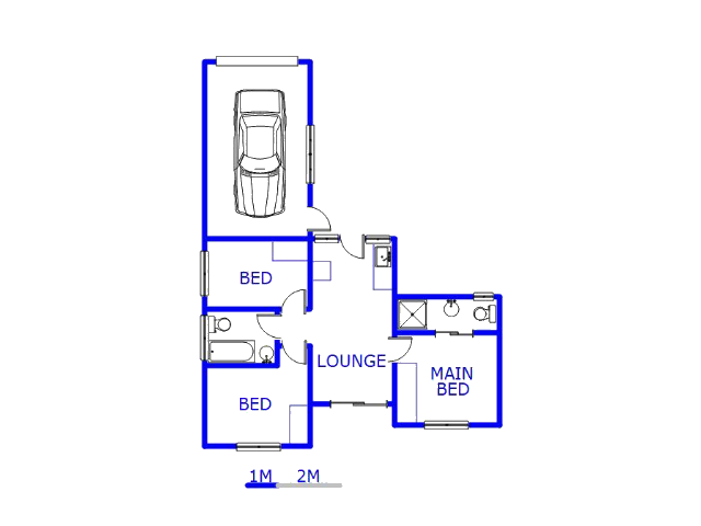 Ground Floor - 77m2 of property for sale in Comet