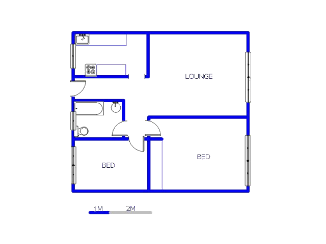 Ground Floor - 72m2 of property for sale in Vanderbijlpark