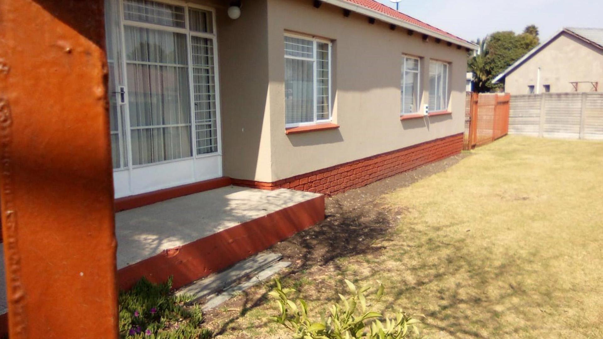 Backyard of property in Secunda