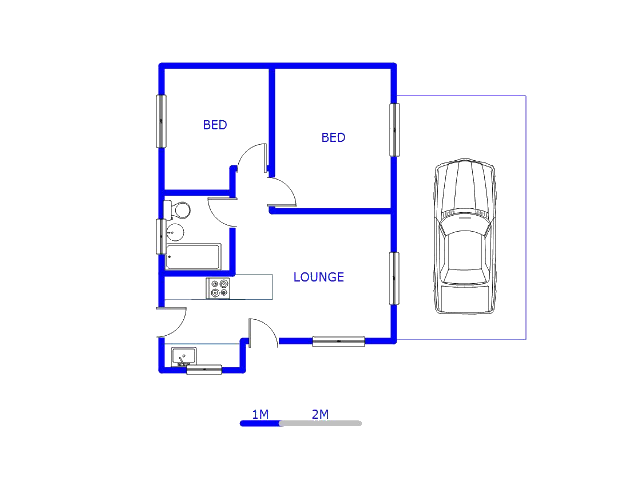 Ground Floor - 70m2 of property for sale in Dawn Park