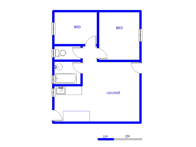 Ground Floor - 46m2 of property for sale in Lehae