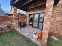 Patio of property in Potchefstroom