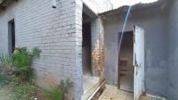 Backyard of property in Bezuidenhout Valley