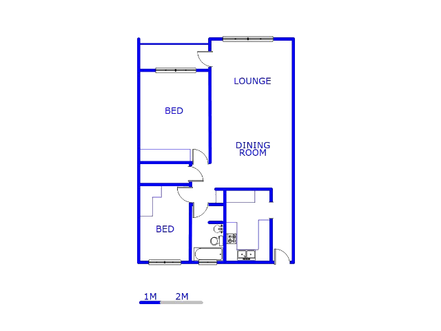 Ground Floor - 88m2 of property for sale in Northcliff