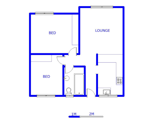 1st Floor - 73m2 of property for sale in Kempton Park