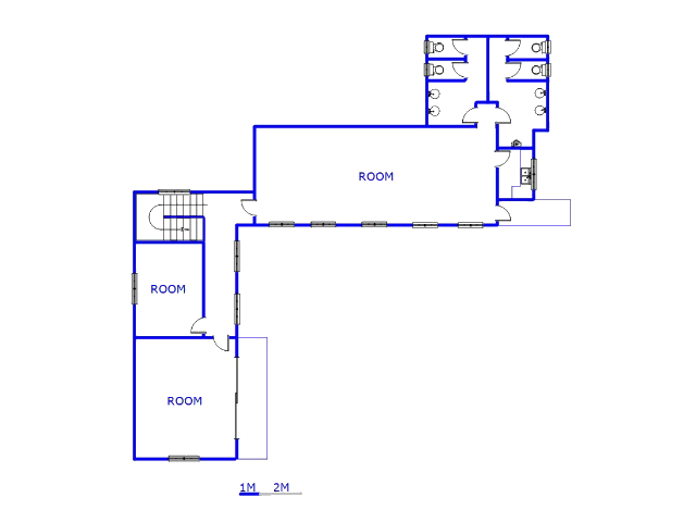 1st Floor - 192m2 of property for sale in Florida Park