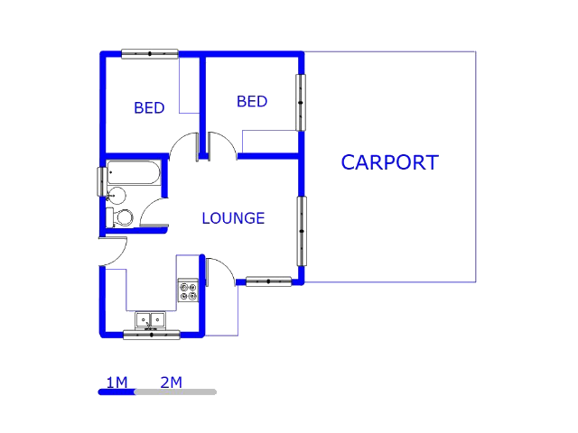 Ground Floor - 75m2 of property for sale in Soshanguve