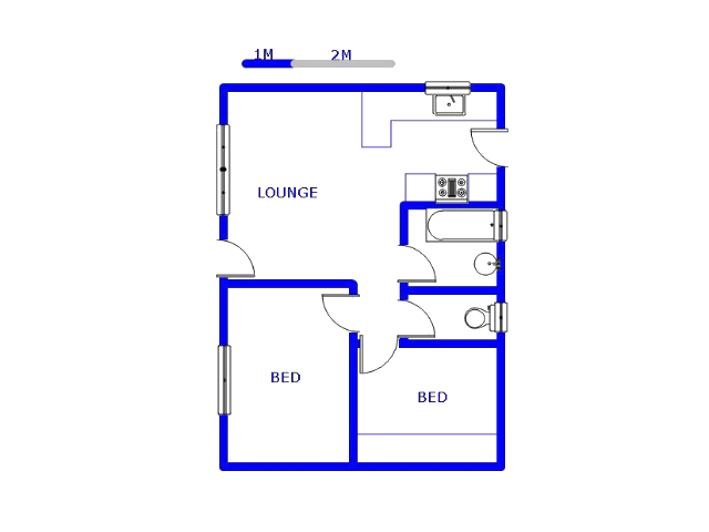 Ground Floor - 48m2 of property for sale in Dersley