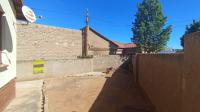 Backyard of property in Soshanguve