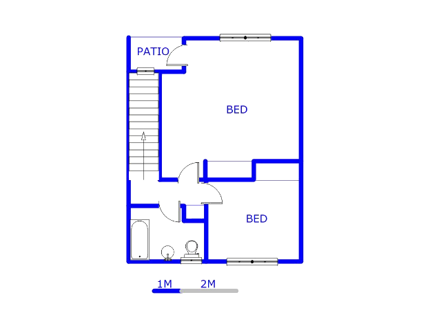 1st Floor - 55m2 of property for sale in Berton Park