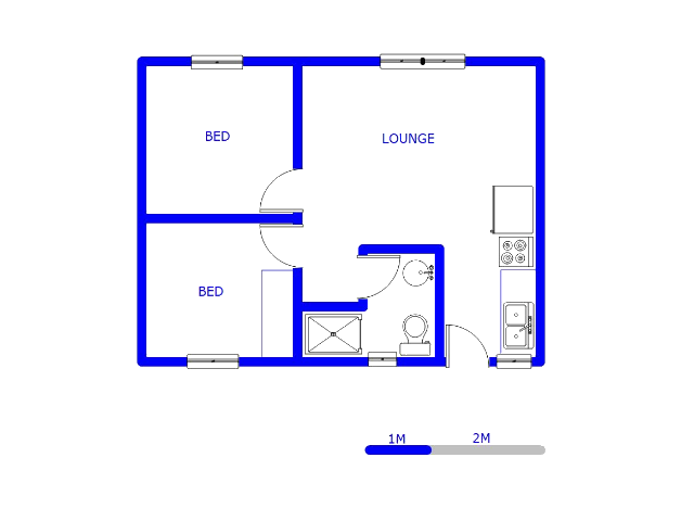 Ground Floor - 35m2 of property for sale in Jabulani