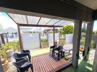 Patio of property in Jeffrey's Bay