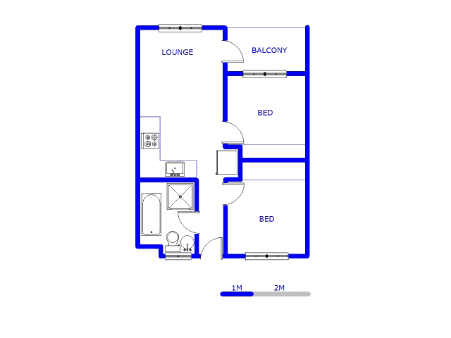 Ground Floor - 48m2 of property for sale in Ferndale - JHB