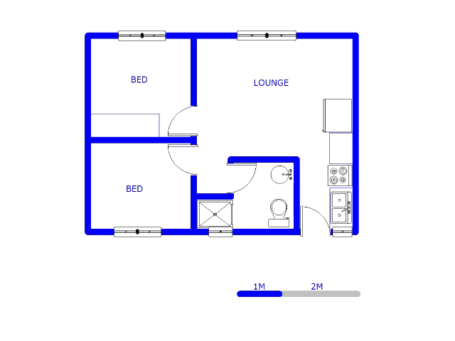 Ground Floor - 34m2 of property for sale in Jabulani