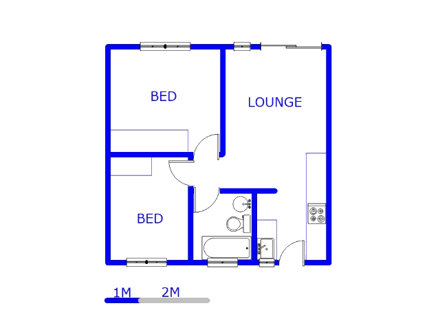 Ground Floor - 44m2 of property for sale in Ormonde