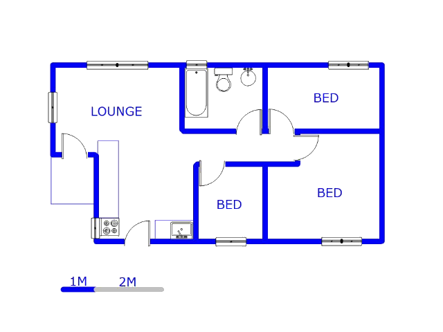 Ground Floor - 58m2 of property for sale in Alliance