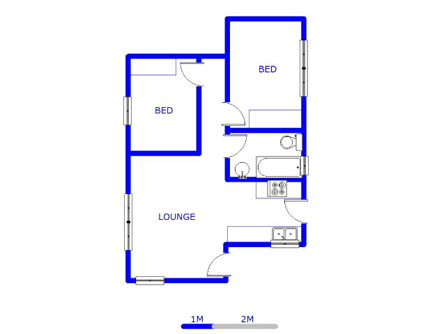 Ground Floor - 46m2 of property for sale in Albertsdal