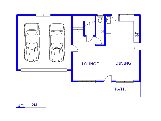 Ground Floor - 100m2 of property for sale in Blue Hills