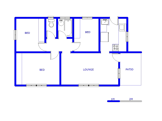 Ground Floor - 65m2 of property for sale in Ennerdale