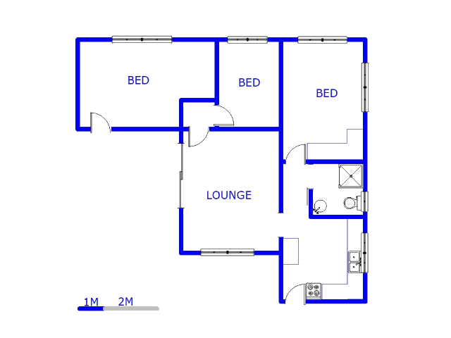 Ground Floor - 87m2 of property for sale in Sydenham - JHB