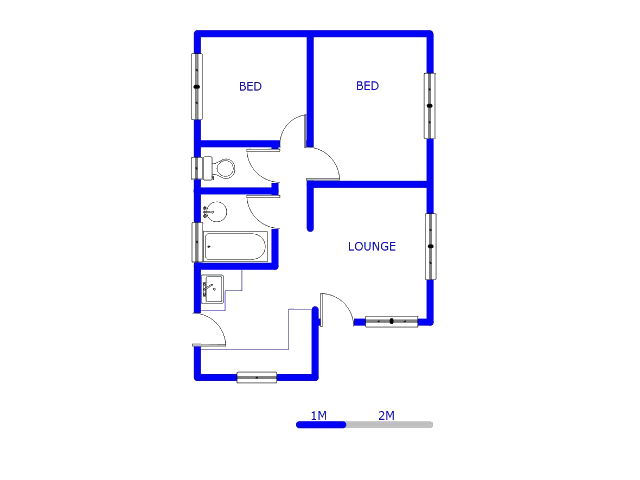 Ground Floor - 39m2 of property for sale in Fleurhof