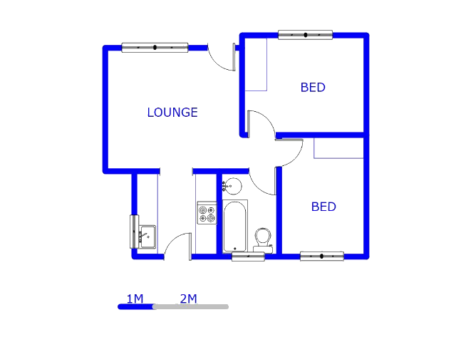 Ground Floor - 45m2 of property for sale in Ormonde