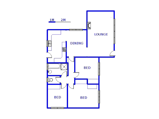 Ground Floor - 116m2 of property for sale in Dinwiddie