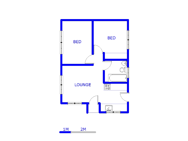 Ground Floor - 46m2 of property for sale in Soshanguve East