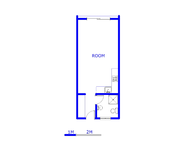 Floor plan of the property in Karenpark