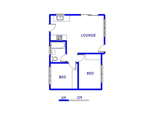 Ground Floor - 44m2 of property for sale in Alliance