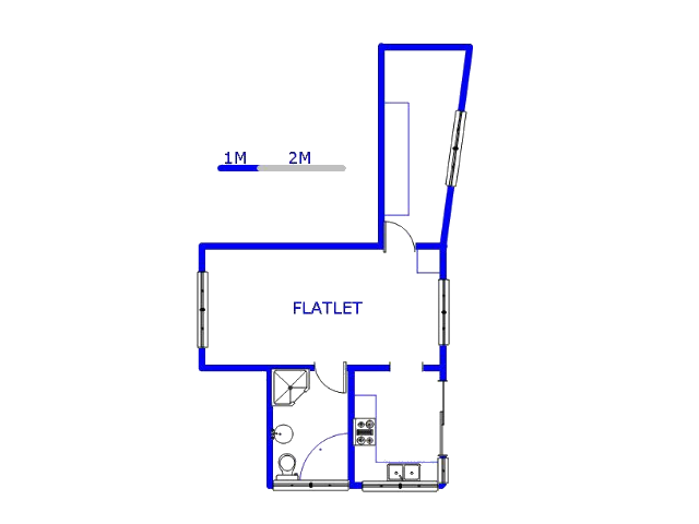 Ground Floor - 41m2 of property for sale in Van Riebeeckpark