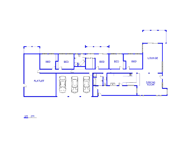 Floor plan of the property in Ninapark