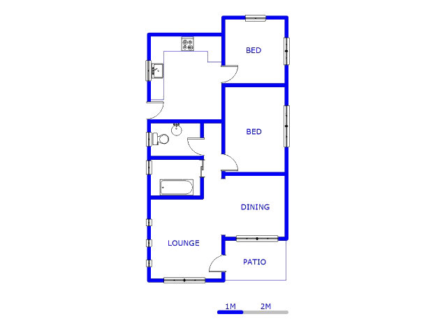 Ground Floor - 67m2 of property for sale in Thulani