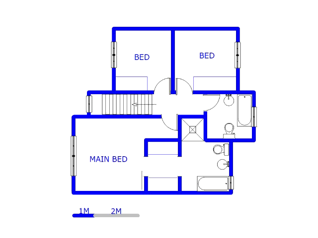 1st Floor - 62m2 of property for sale in Castleview