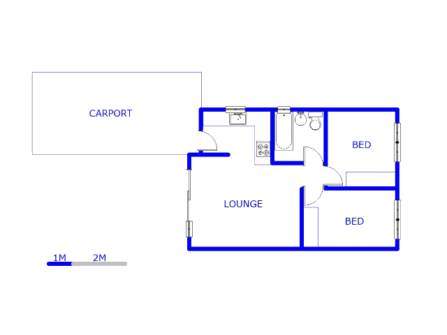 Ground Floor - 71m2 of property for sale in Fleurhof